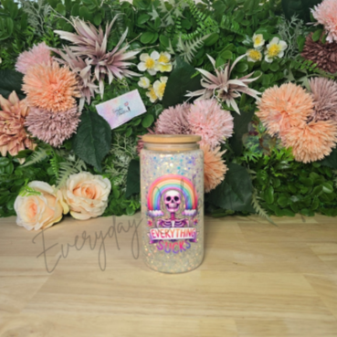 16oz Snow Globe Tumbler