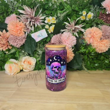 16oz Snow Globe Tumbler
