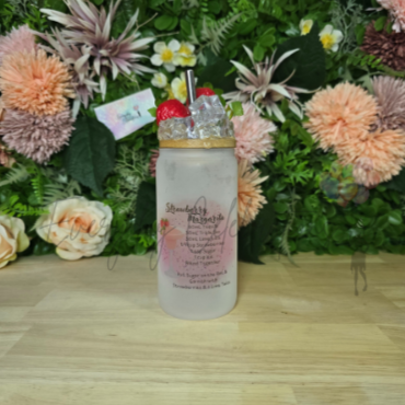 Cocktail Tumbler with Topper